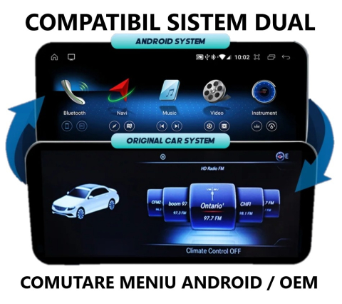 TOATE PRODUSELE - Navigatie Mercedes Vito dupa 2012 12.3 Inch 8GB 256GB 8 Core 4G