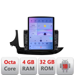 OPEL - Navigatie Opel Mokka 2016- G-MOKKA2 ecran tip TESLA 9.7" cu Android Radio Bluetooth Internet GPS WIFI 4+32GB DSP 4G Oc