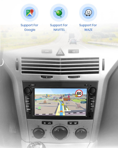 Navigatie Opel Tigra 2004-2010 7 inch 2GB 32GB 4 Core [3]