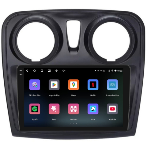 Navigatie PilotOn Dacia Logan 2 2012-2020 9 inch 4GB 64GB 4 CORE [1]