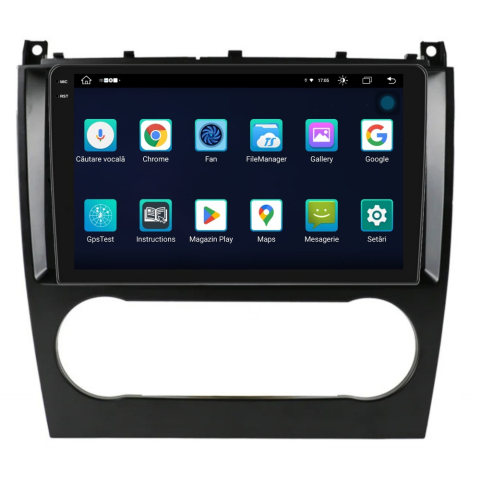 MERCEDES - Navigatie PilotOn Mercedes Benz C CLASS W203 2004-2007 2K 4GB 64GB 8 CORE