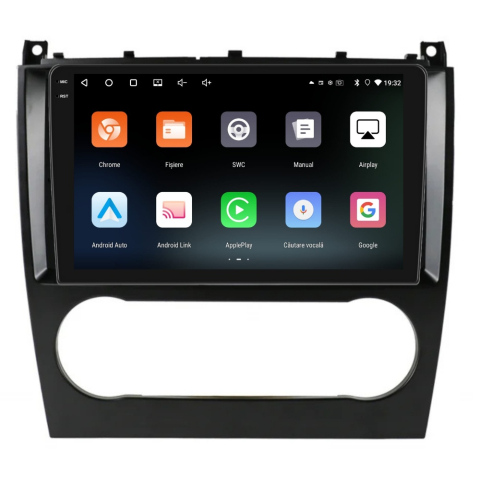 MERCEDES - Navigatie PilotOn Mercedes Benz C CLASS W203 2004-2007 9 inch 2GB 32GB 4 CORE