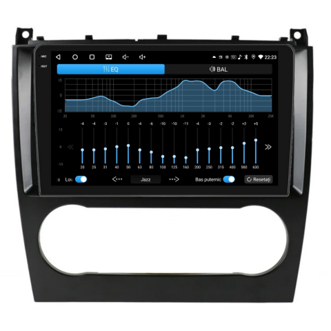 Navigatie PilotOn Mercedes Benz C CLASS W203 2004-2007 9 inch 4GB 64GB 8 CORE [2]