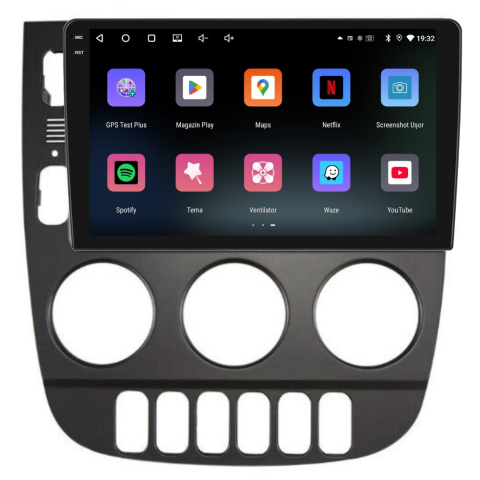 Navigatie PilotOn Mercedes Benz ML W163 1997-2005 9 inch 2GB 32GB 4 CORE [1]