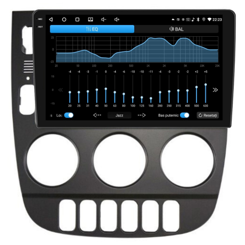 Navigatie PilotOn Mercedes Benz ML W163 1997-2005 9 inch 4GB 64GB 8 CORE [2]
