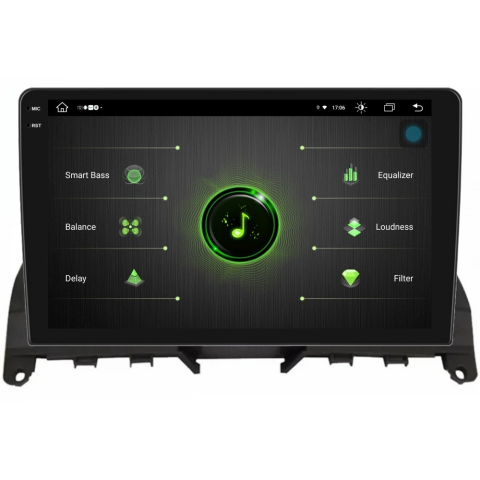 Navigatie PilotOn Mercedes C Klass W204 2007-2014 2K 8GB 256GB 8 CORE [2]