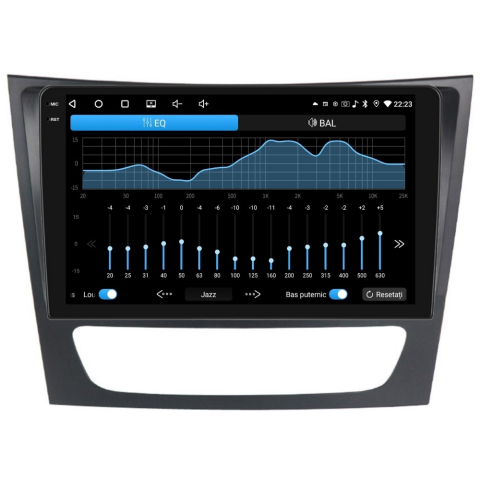 Navigatie PilotOn Mercedes E CLASS W211 2002-2009 9 inch 6GB 128GB 8 CORE [2]