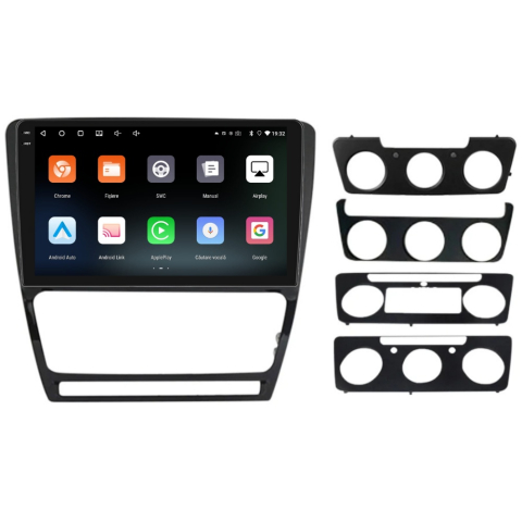 SKODA - Navigatie PilotOn Skoda Octavia 2 2004-2013 10 inch 2GB 32GB 4 CORE