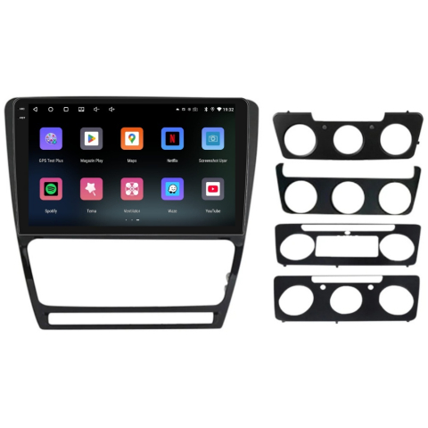 Navigatie PilotOn Skoda Octavia 2 2004-2013 10 inch 6GB 128GB 8 CORE [1]