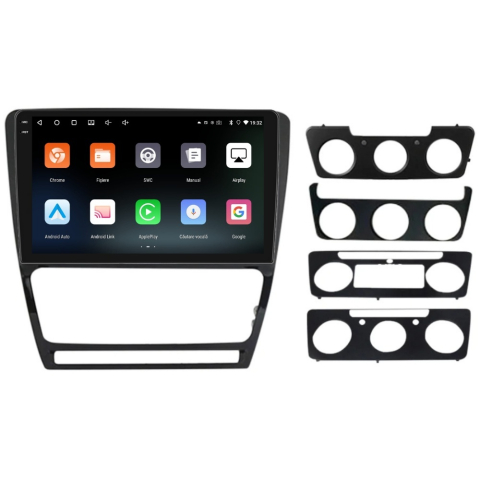 SKODA - Navigatie PilotOn Skoda Octavia 2 2004-2013 10 inch 6GB 128GB 8 CORE