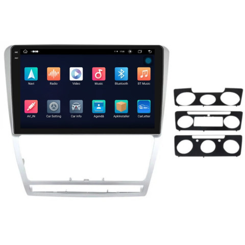 Navigatie PilotOn Skoda Octavia 2 2004-2013 2K 4GB 64GB 8 CORE [1]