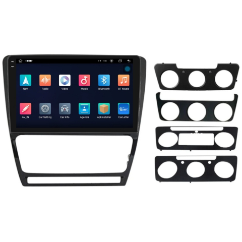 Navigatie PilotOn Skoda Octavia 2 2004-2013 2K 8GB 256GB 8 CORE [1]