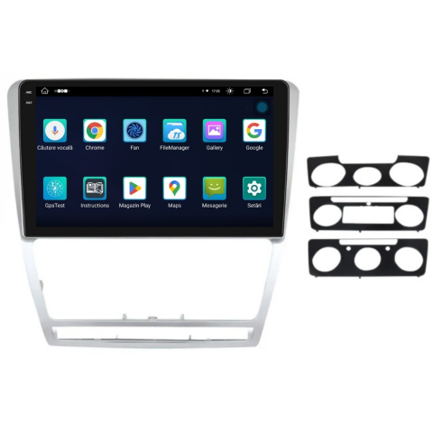 SKODA - Navigatie PilotOn Skoda Octavia 2 2004-2013 2K 8GB 256GB 8 CORE