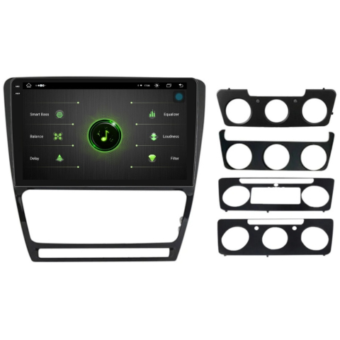 Navigatie PilotOn Skoda Octavia 2 2004-2013 2K 8GB 256GB 8 CORE [2]