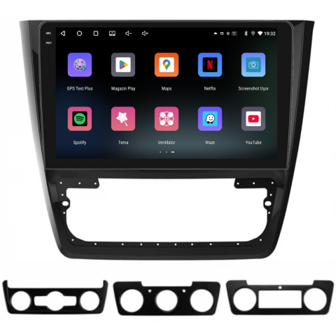 Navigatie PilotOn Skoda Yeti 2009-2018 10 inch 4GB 64GB 8 CORE [1]