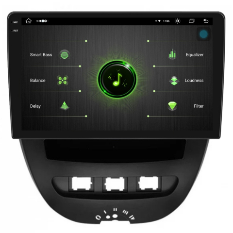 Navigatie PilotOn Toyota Aygo 2005-2014 2K 4GB 64GB 8 CORE [2]