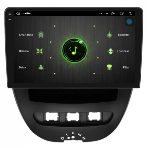 Navigatie PilotOn Toyota Aygo 2005-2014 2K 8GB 256GB 8 CORE [2]