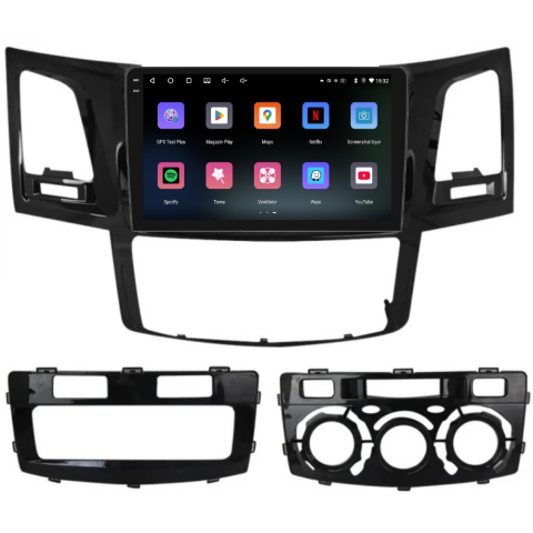 Navigatie PilotOn Toyota Hilux 2005-2015 9 inch 4GB 64GB 8 CORE [1]