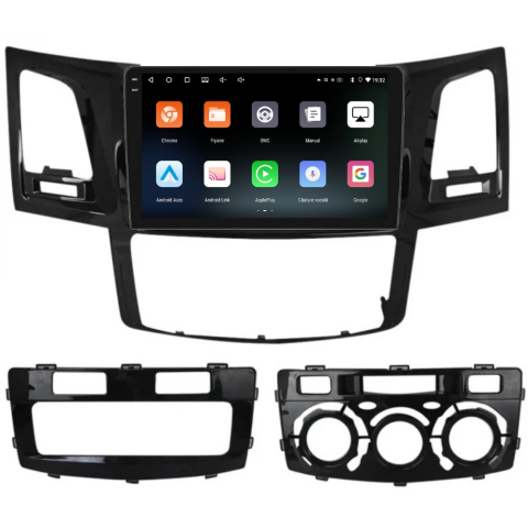 TOYOTA - Navigatie PilotOn Toyota Hilux 2005-2015 9 inch 4GB 64GB 8 CORE