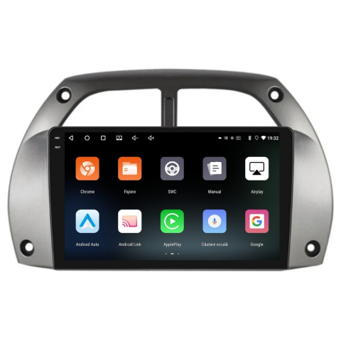 TOYOTA - Navigatie PilotOn Toyota Rav4 2000-2005 9 inch 6GB 128GB 8 CORE