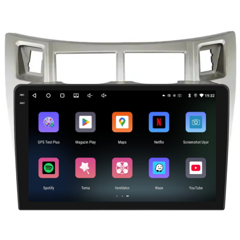 Navigatie PilotOn Toyota Yaris P9 2005-2015 9 inch 4GB 64GB 4 CORE [1]