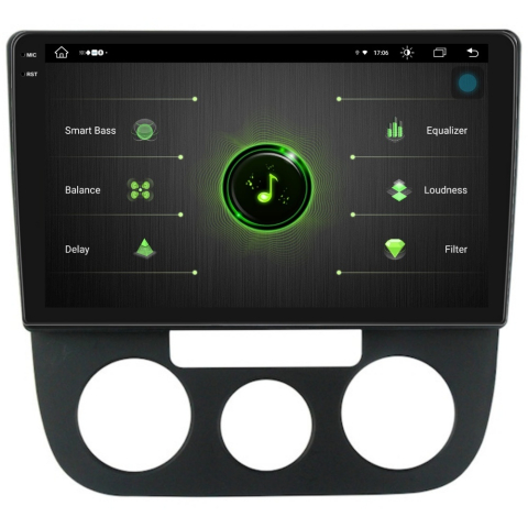 Navigatie PilotOn VW Golf 5 2003-2010 2K 8GB 256GB 8 CORE [2]