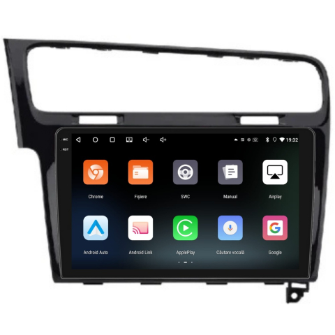 VW - Navigatie PilotOn VW Golf 7 2012-2020 10 inch 2GB 32GB 4 CORE