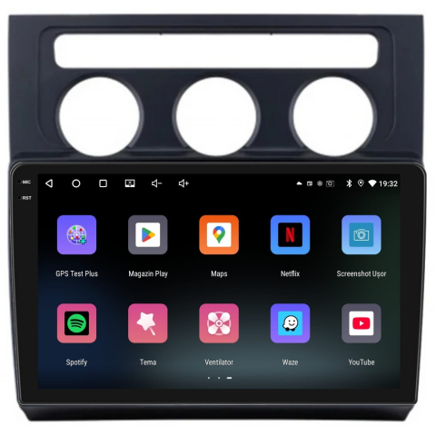 Navigatie PilotOn VW Touran 1 2003-2010 10 inch 4GB 64GB 8 CORE [1]