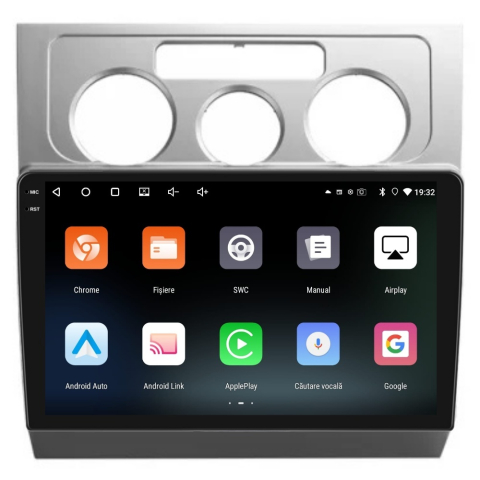 VW - Navigatie PilotOn VW Touran 1 2003-2010 10 inch 6GB 128GB 8 CORE