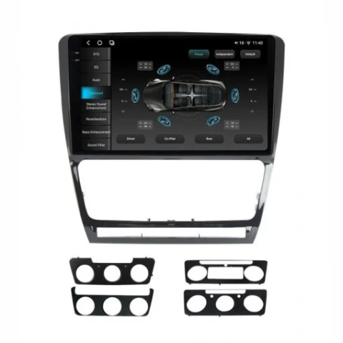 Navigatie Skoda Octavia 2 2004-2013 2K QLED 12GB 256GB 8 Core 4G [3]