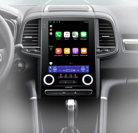 Navigatie Tip Tesla Renault Megane 2016-2022 9.7 inch 4GB 64GB 8 Core 4G [3]