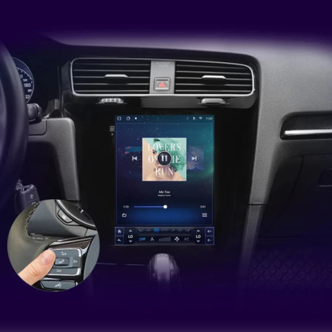 Navigatie Tip Tesla VW Golf 7 2012-2020 9.7 inch 4GB 64GB 8 Core 4G [2]