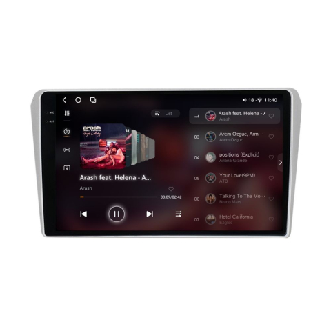 Navigatie Toyota Avensis T25 2003-2009 2K QLED 12GB 256GB 8 Core 4G [2]