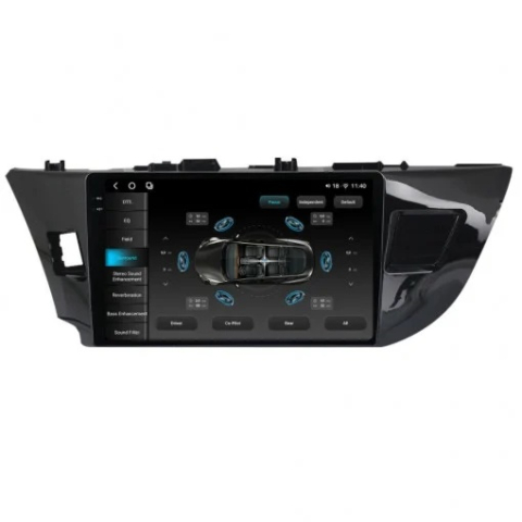 Navigatie Toyota Corolla E18 2013-2017 2K QLED 12GB 256GB 8 Core 4G [3]