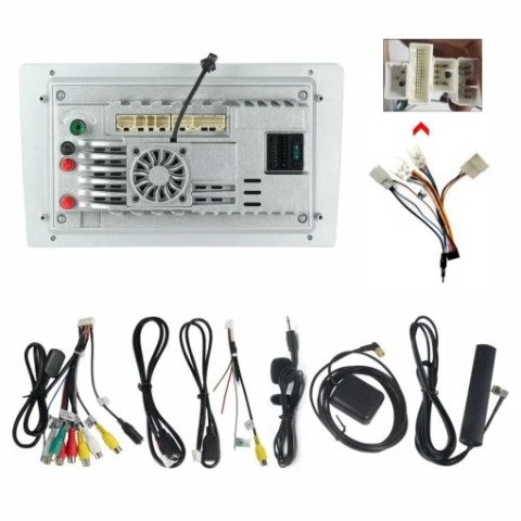 Navigatie Toyota Yaris P13 2011-2018 2K QLED 12GB 256GB 8 Core 4G [1]