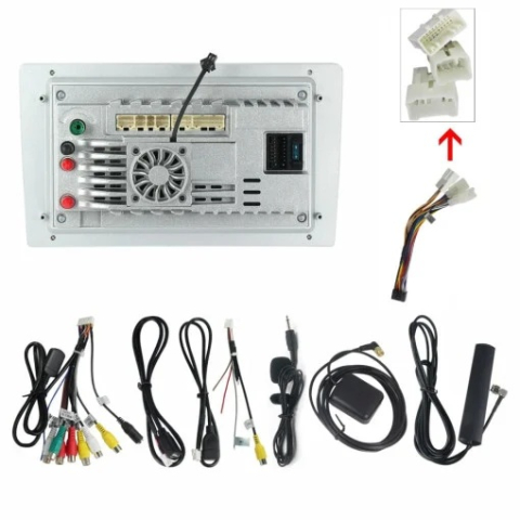 Navigatie Toyota Yaris P9 2005-2015 2K QLED 12GB 256GB 8 Core 4G [1]