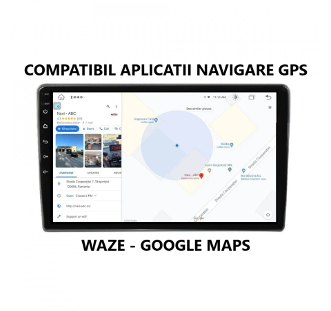 Navigatie VW Crafter 2006-2016 9 inch 8GB 128GB 8 Core 4G [3]