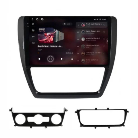 VW - Navigatie VW Jetta 2011-2018 2K QLED 12GB 256GB 8 Core 4G