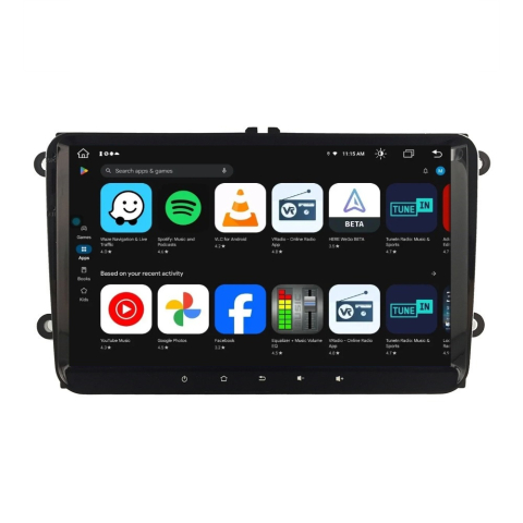 VW - Navigatie VW Jetta 2011-2018 9 inch QLED 4GB 64GB 8 Core 4G