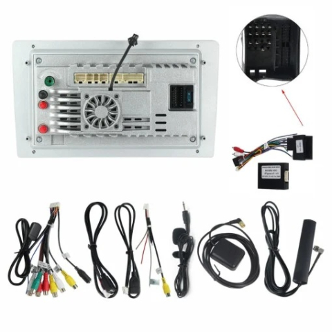 Navigatie VW Touareg 7L 2002-2011 2K QLED 12GB 256GB 8 Core 4G [1]