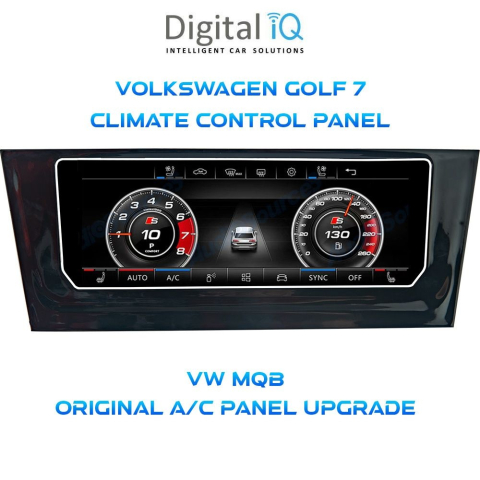 VW - Panou Clima Digitala Digital iQ compatibil VW Golf 7 2013-2020