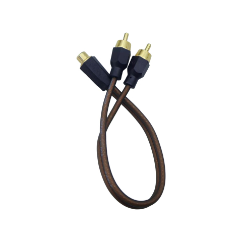 Reiss Audio RS-GX2M1F – Adaptor RCA Y Premium 2 Tată → 1 Mamă [2]