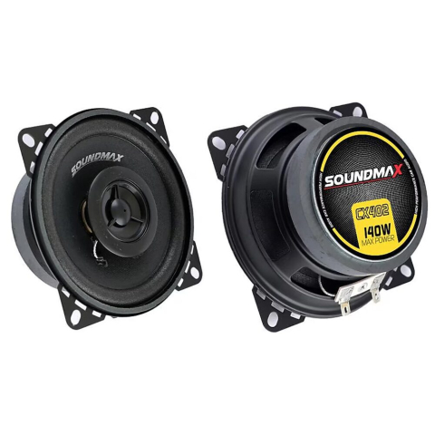 Set difuzoare auto coaxiale Soundmax SX-CX402 10cm 140W [1]