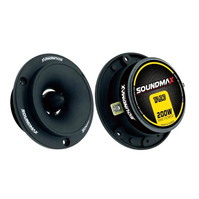 TWEETERE - Set difuzoare auto Super Bullet Tweeter Soundmax SX-TA23 97mm 100W RMS
