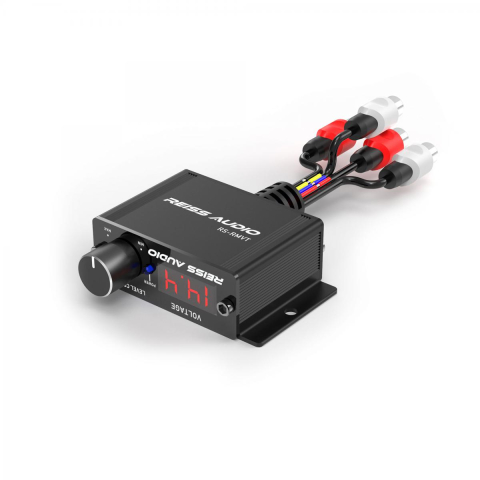 ADAPTOARE DE SEMNAL - Telecomanda control volum cu voltmetru si functie On/Off Reiss RS-RMVT