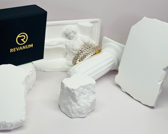 Brățară „Eternal Queen” – oțel inoxidabil placat cu aur 18K – Revanum [4]