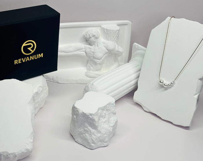 Colier „Seraphine” cu perle – oțel inoxidabil placat cu aur 18K – Revanum [4]