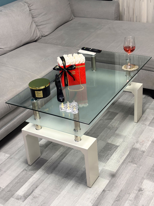 Aranjament floral Pure White cu 15 trandafiri de săpun Revanum [5]