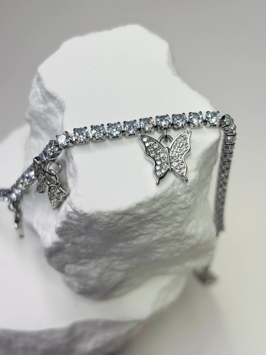 Set „Midnight Celestia” – colier și brățară din oțel inoxidabil placat cu aur 18K Revanum [5]