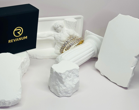 Brățară „Eternal Queen” – oțel inoxidabil placat cu aur 18K – Revanum [3]